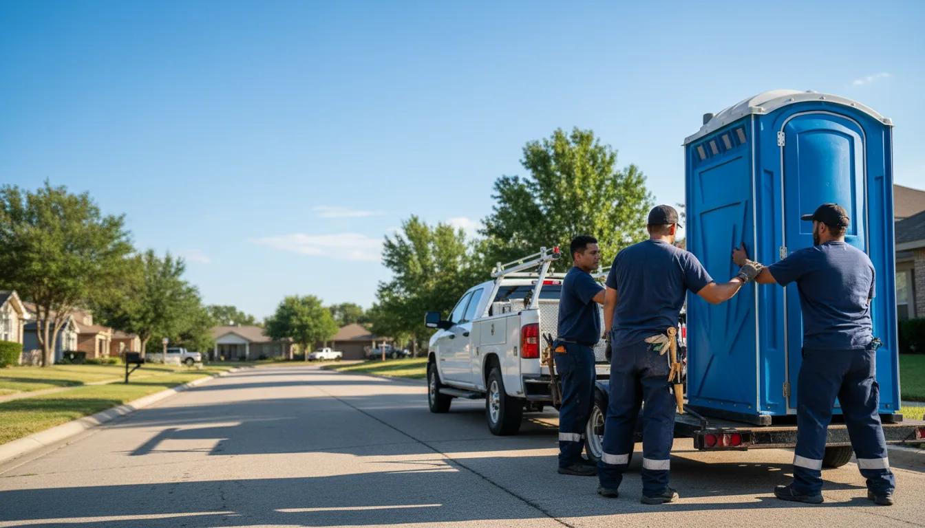 Portable Toilet Rental in Leeds, AL near me